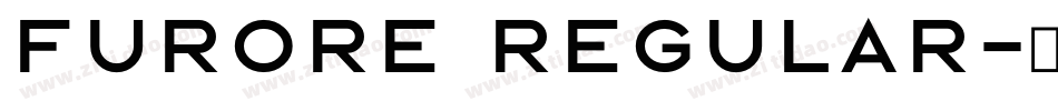 Furore Regular字体转换